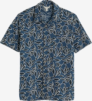 Seasalt Cornwall Button Up Shirt 'Palores' in Blue: front