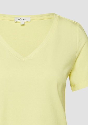 T-shirt s.Oliver en jaune