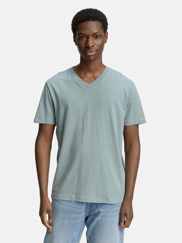 TOM TAILOR DENIM Shirt in Blue: front