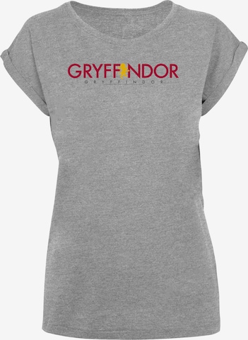 F4NT4STIC Shirt 'Harry Potter Gryffindor' in Grau: Vorderseite
