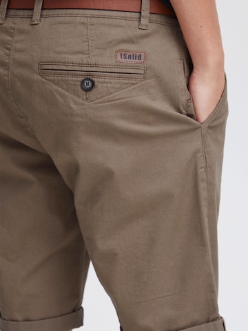 !Solid Regular Chinoshorts 'Montijo' in Braun