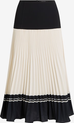 Fustă de la Karl Lagerfeld pe negru: față