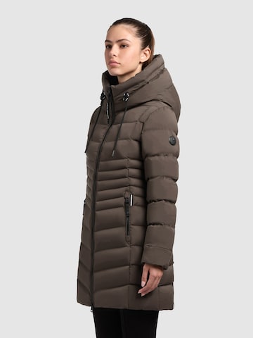 khujo Winter coat 'Lava' in Brown