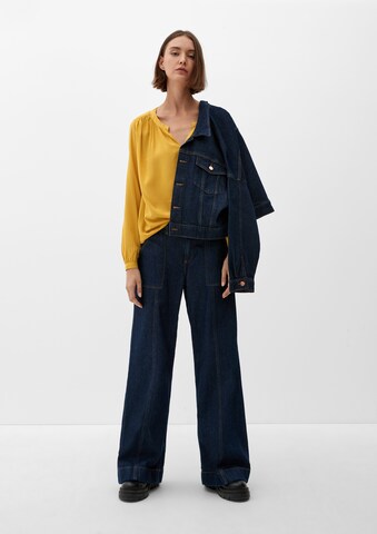 QS Bluse in Gelb