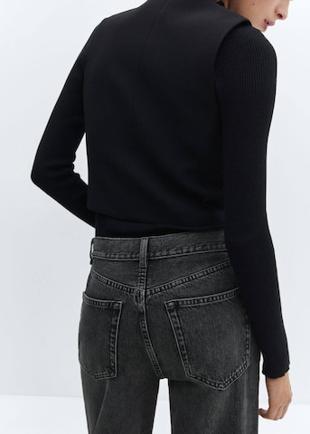 MANGO Regular Jeans 'Nicola' in Schwarz