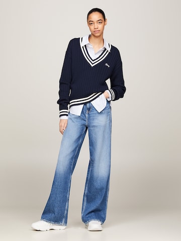 Tommy Jeans Wide Leg Jeans 'Classics' in Blau