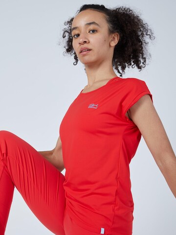 SPORTKIND Functioneel shirt 'Loose Fit' in Rood