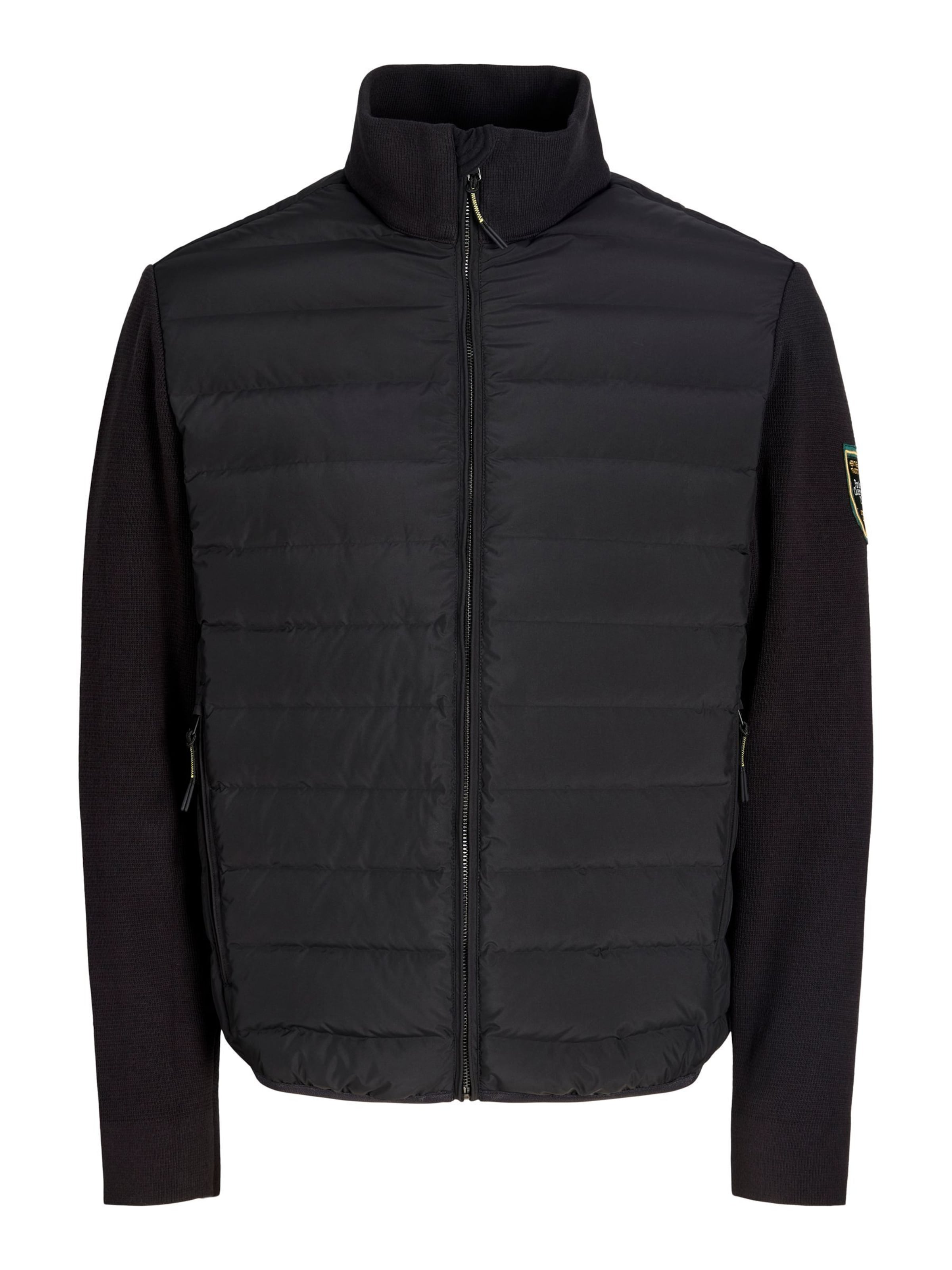 Portland Outerwear Company - Chaqueta de montaña en negro: frente