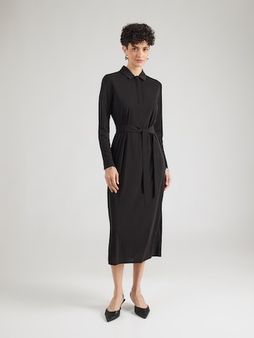 Robe-chemise 'Fragola' MM by Max Mara en noir : devant