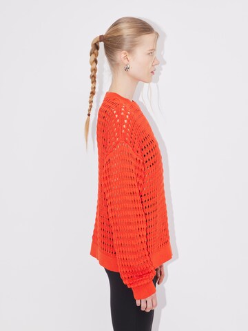 LeGer by Lena Gercke Pullover 'Astrid' in Rot