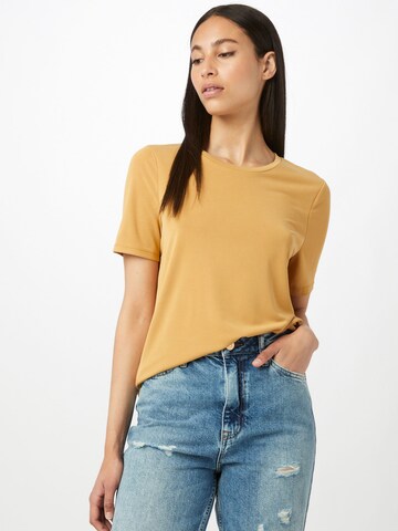 OBJECT Majica | rumena barva: sprednja stran