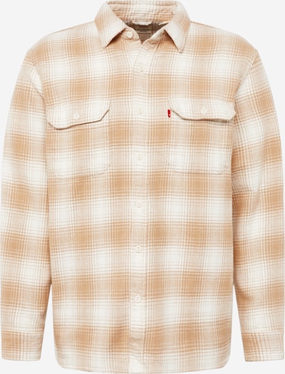 LEVI'S ® Shirt 'Jackson Worker' in hellbraun / weiß, Produktansicht