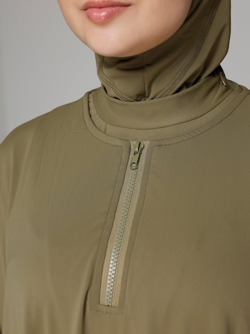 SIYA Swimwear T-shirt Badpakjurk 'Cover-up' in Groen