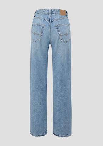 QS Loosefit Jeans in Blauw