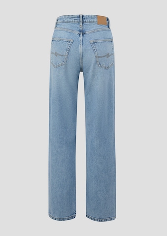 QS Loosefit Jeans in Blauw