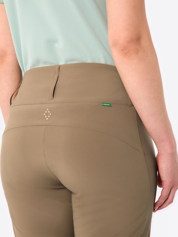 VAUDE Regular Outdoor trousers 'Skomer III' in Green