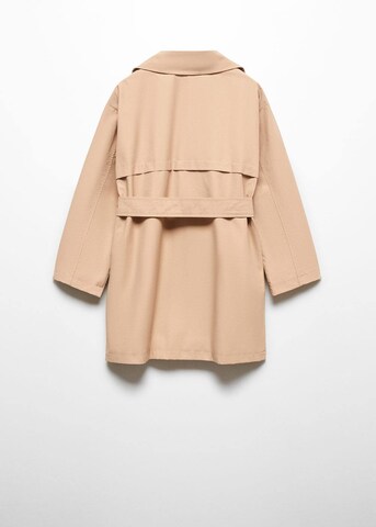 MANGO KIDS Coat in Beige