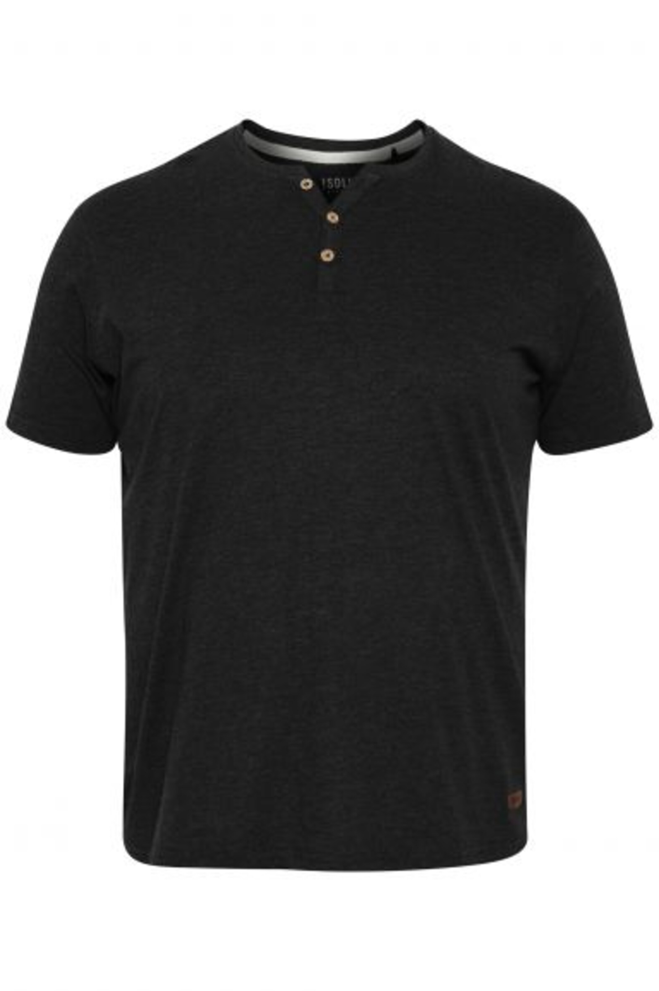 !Solid Shirt 'Volker' in Black: front