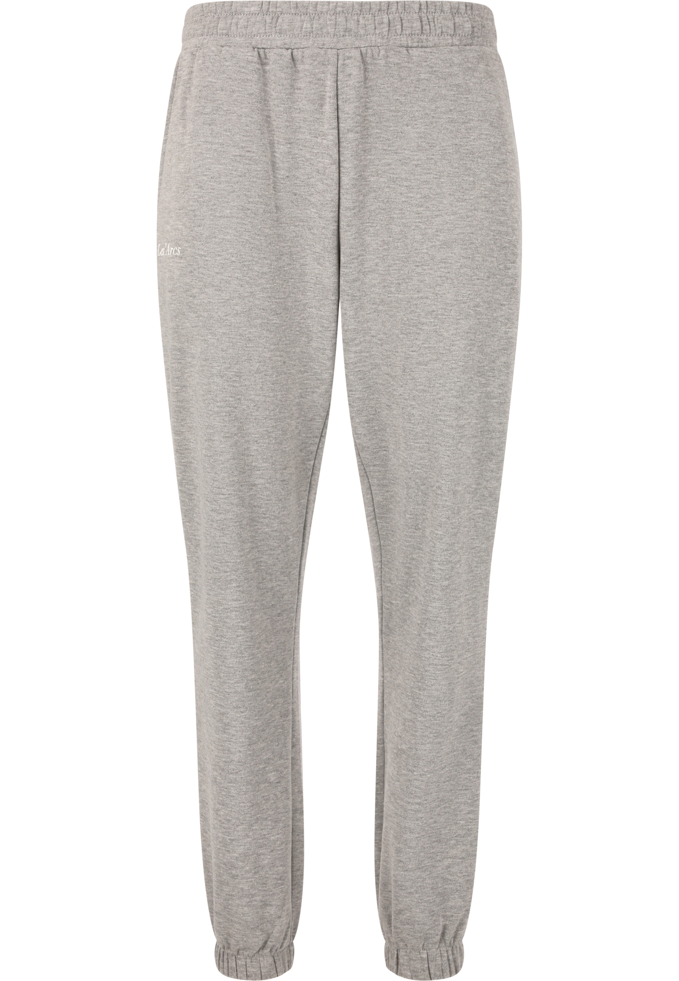 Les'Arcs Loosefit Hose 'Gilpin' in Grau: Vorderseite
