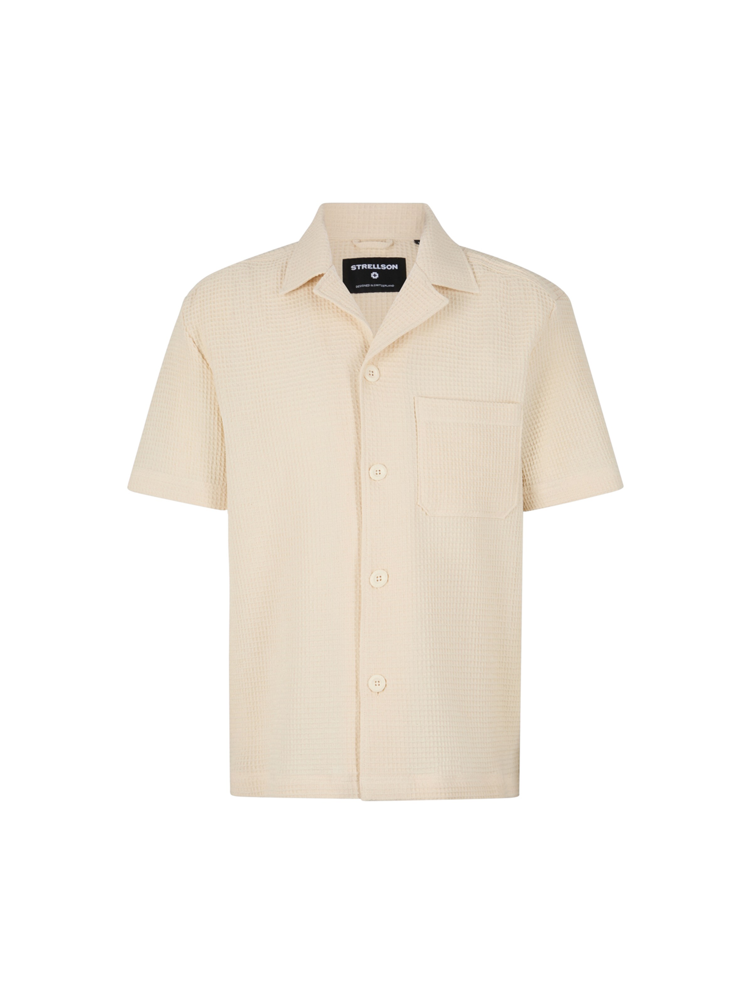 Chemise ' Noem ' STRELLSON en beige : devant