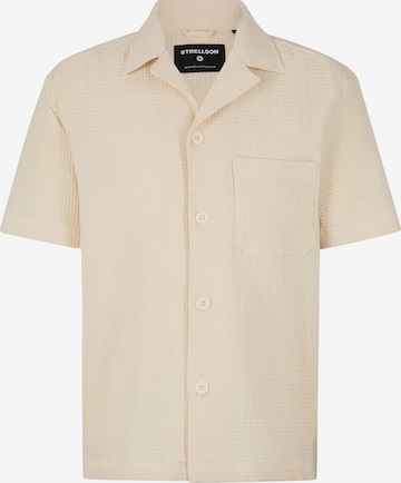 STRELLSON Regular Fit Hemd ' Noem ' in Beige: Vorderseite