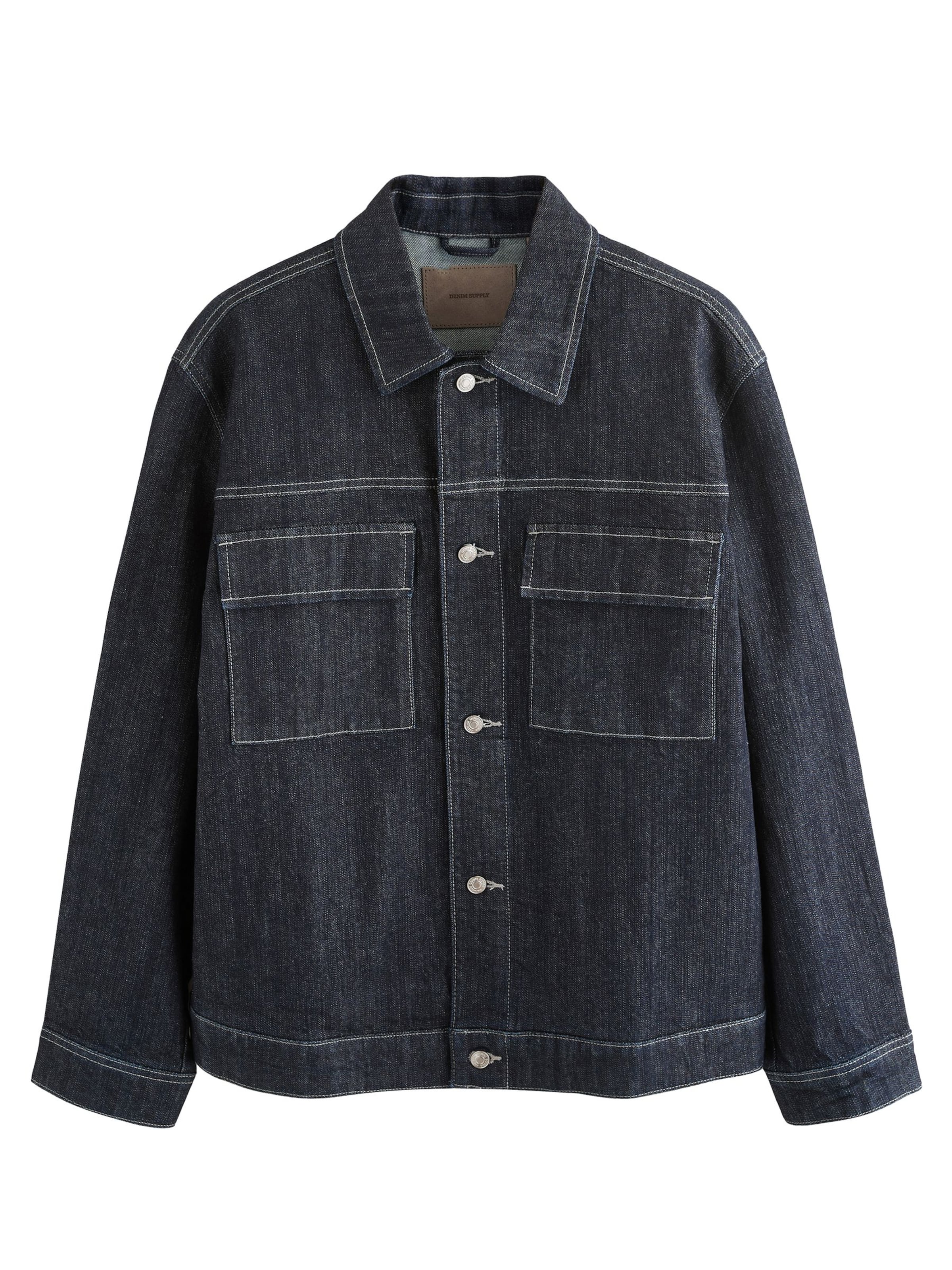 Veste mi-saison Next en bleu : devant