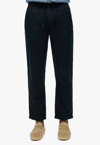 Superdry Regular Trousers in Blue: front