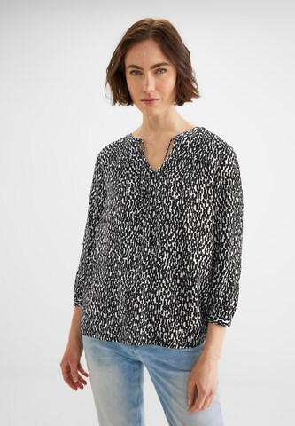 STREET ONE Bluse in Schwarz: predná strana