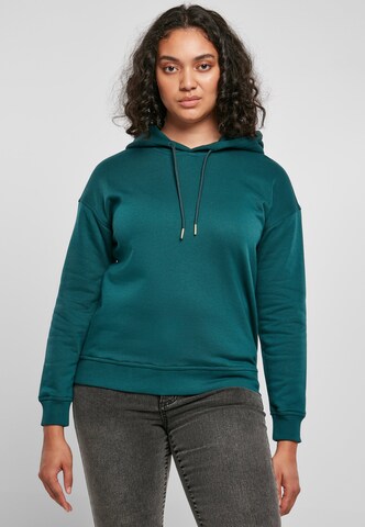 Urban Classics Sweatshirt in Green: front