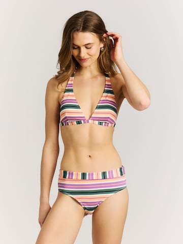 PROTEST Triangle Bikini top 'MIXJaneiri' in Purple: front
