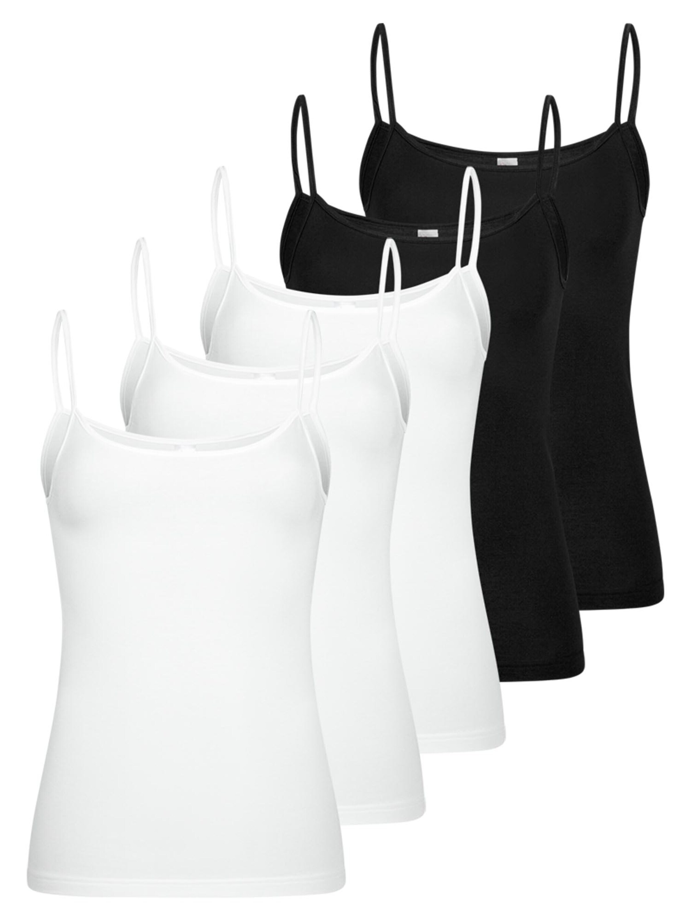 Nina von C. Undershirt 'Motion' in Black: front