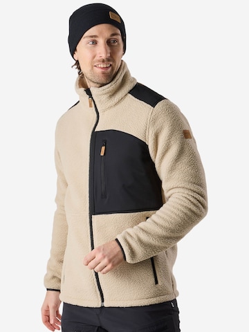 SWEDEMOUNT Fleecejakke 'Nordkap' i beige: forside