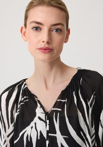 COMMA Blouse in Zwart