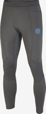 UMBRO Slim fit Workout Pants in Grey: front