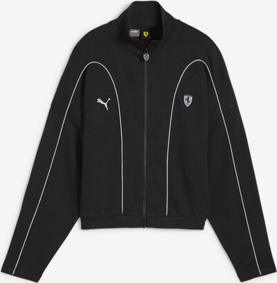 PUMA Sportsweatshirt 'Scuderia Ferrari' in schwarz / weiß, Produktansicht