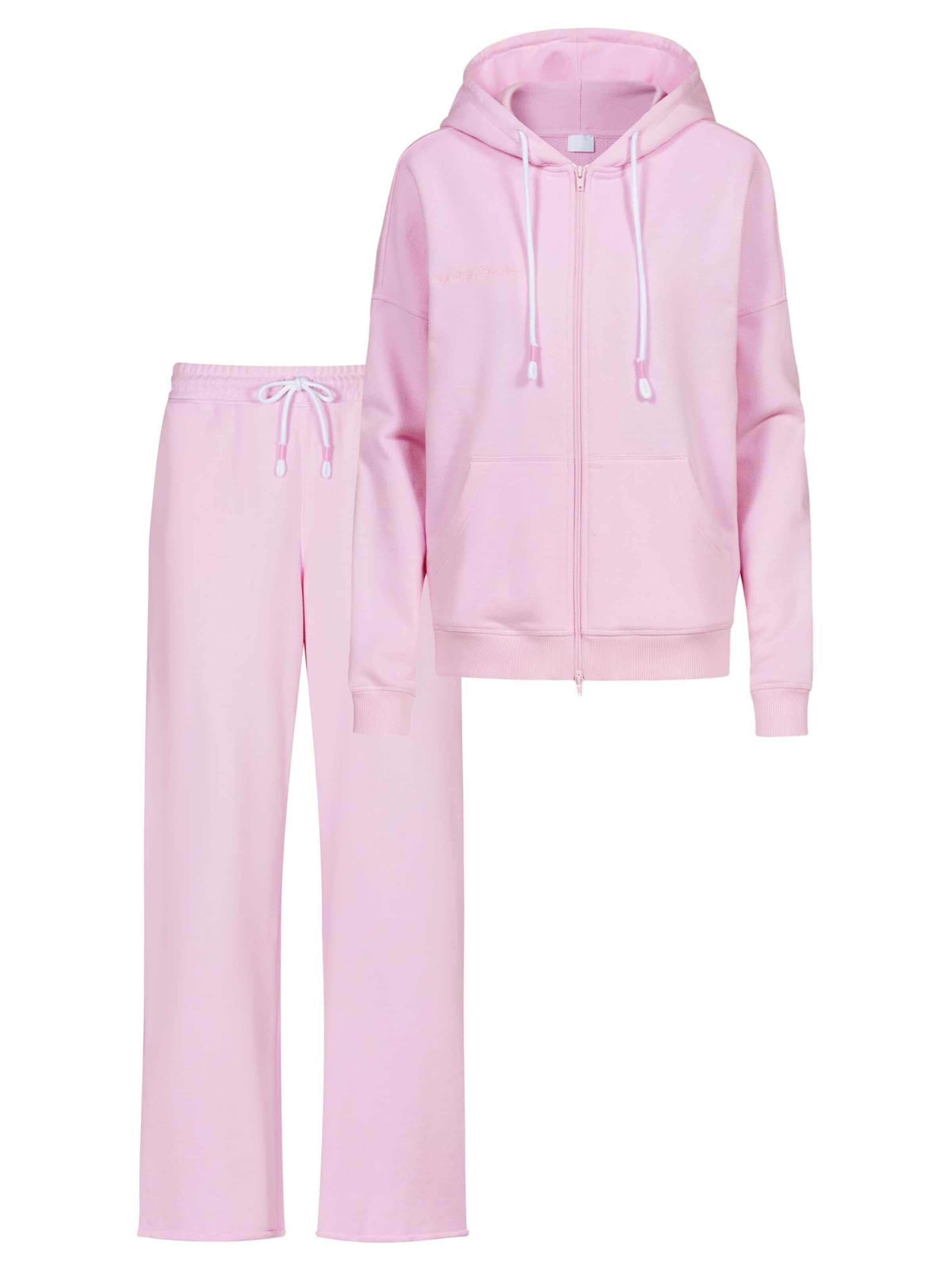 Mey Pyjama 'Mellow Cotton' in Pink: Vorderseite