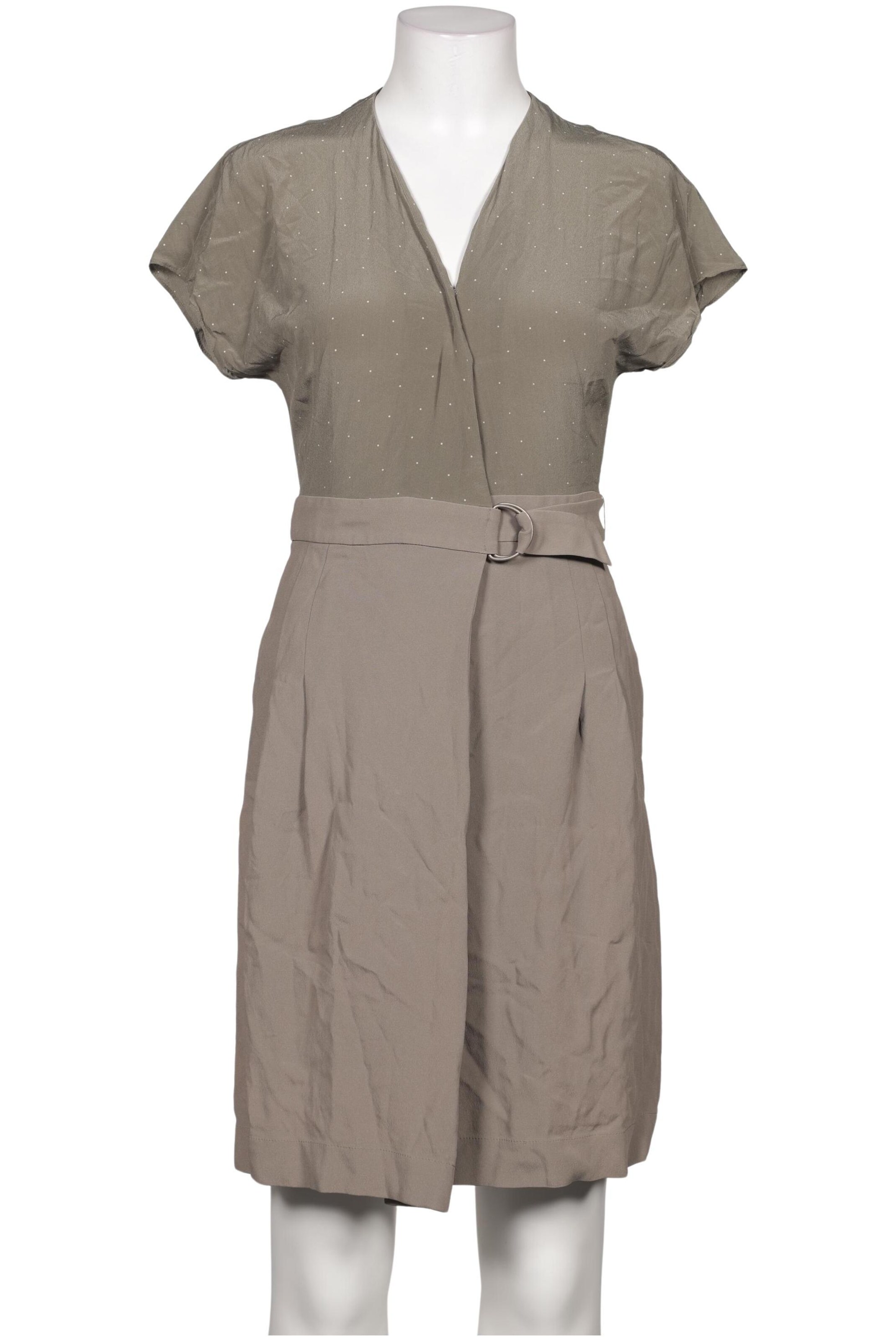AKRIS Dress in XS in Beige: front