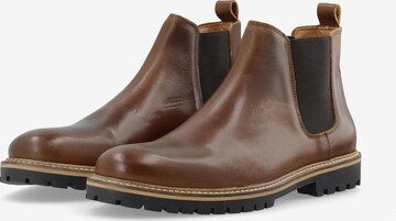 Bianco Chelsea Boots in Brown