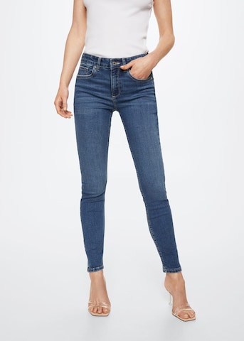 MANGO Slimfit Jeans in Blau: predná strana