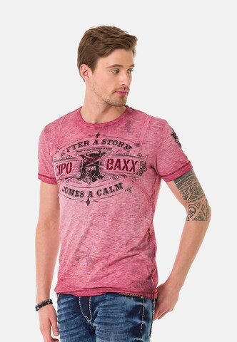 CIPO & BAXX T-Shirt in Pink