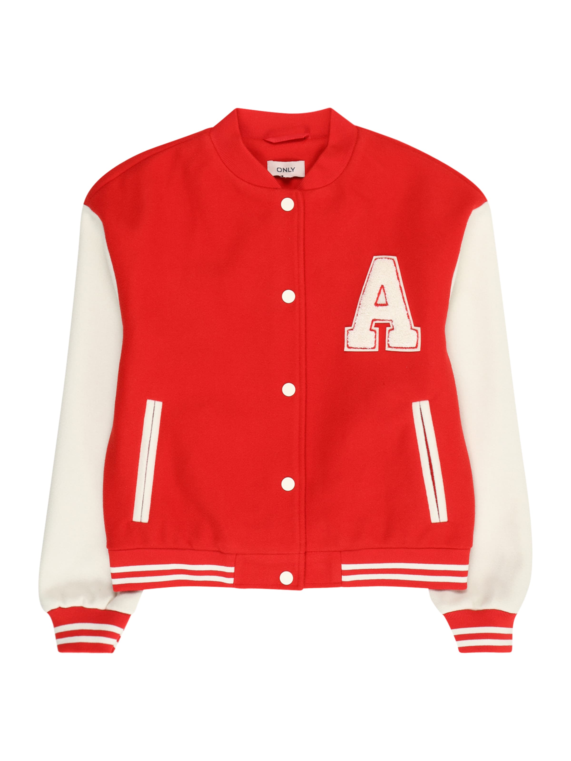 Giacca di mezza stagione 'KOGSILJA' di ONLY GIRLS in rosso: frontale