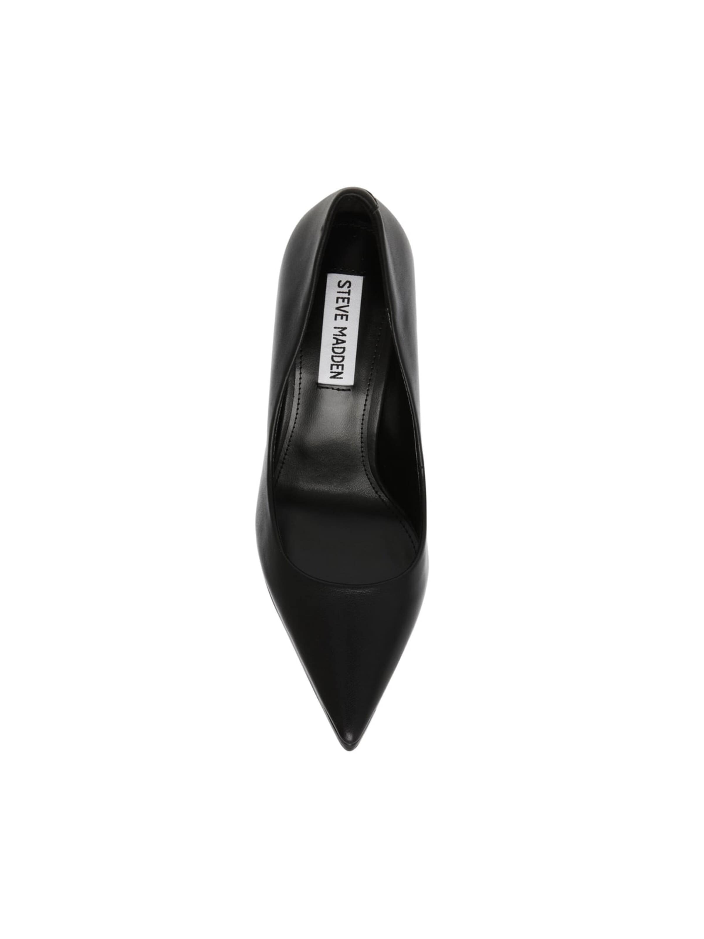 STEVE MADDEN Czółenka 'Klassy Black Lea Nappa Lea' w kolorze czarny