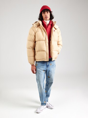 Tommy Jeans Kurtka zimowa 'Alaska' w kolorze beżowy