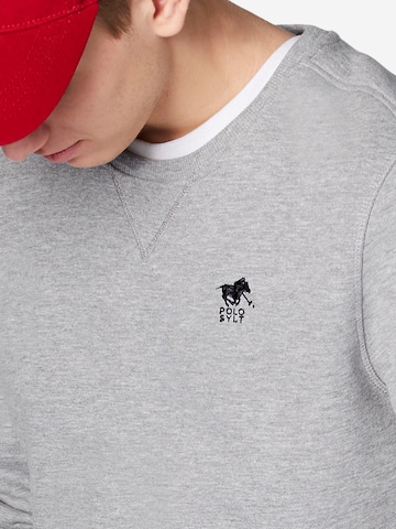 Polo Sylt Sweatshirt 'Basic' in Black