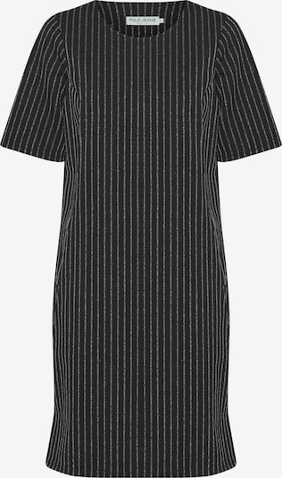 PULZ Jeans Kleid 'Kira' in schwarz / silber, Produktansicht
