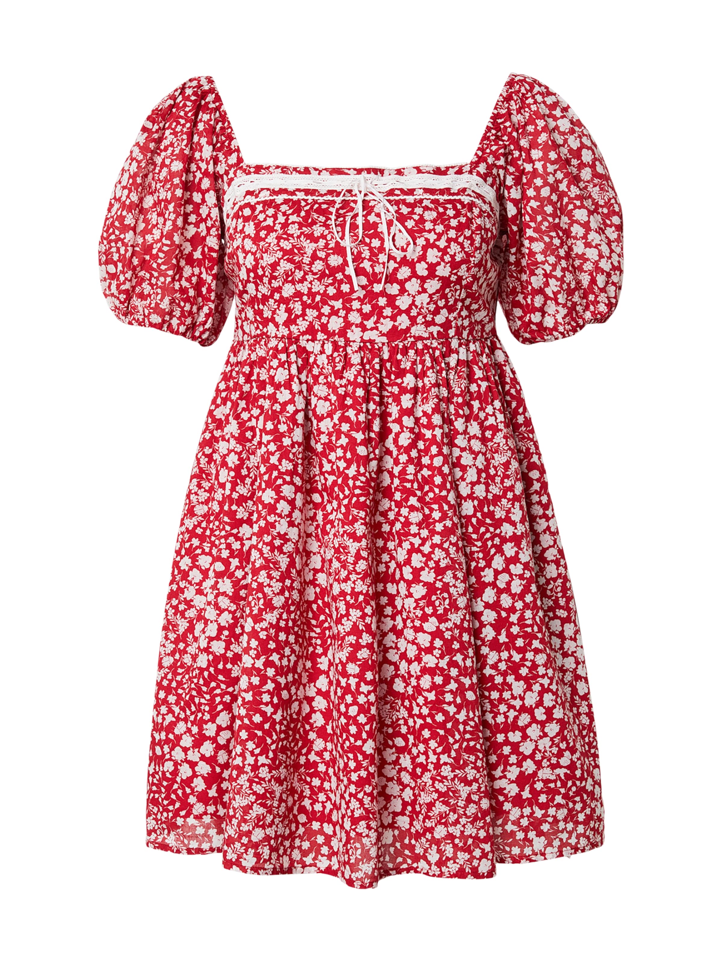 Abercrombie & FitchLjetna haljina - crvena boja: prednji dio