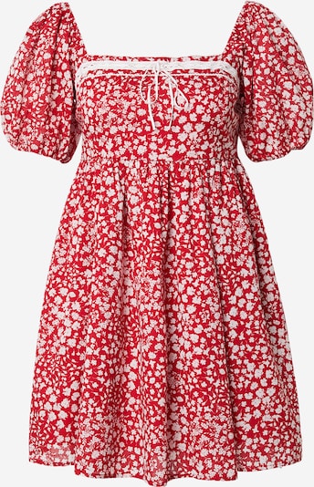 Vasarinė suknelė iš Abercrombie & Fitch, spalva – raudona / balta, Prekių apžvalga