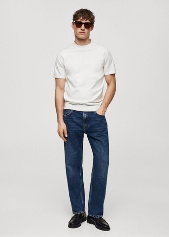 MANGO MAN Regular Jeans 'Moby' in Blauw