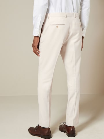 Next - Slimfit Pantalón de pinzas en beige