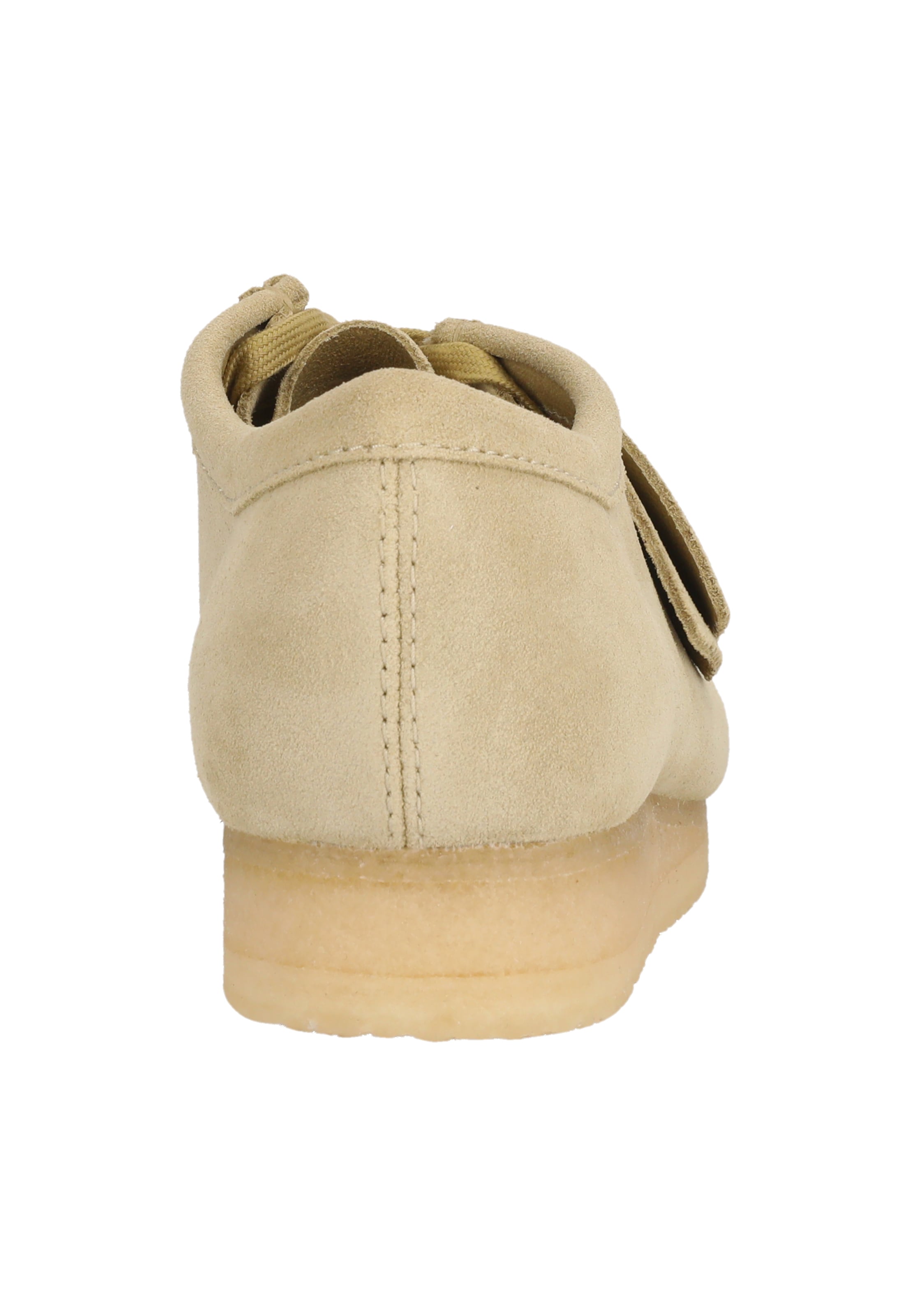 CLARKS Schnürschuhe 'Wallabee Maple' in Beige
